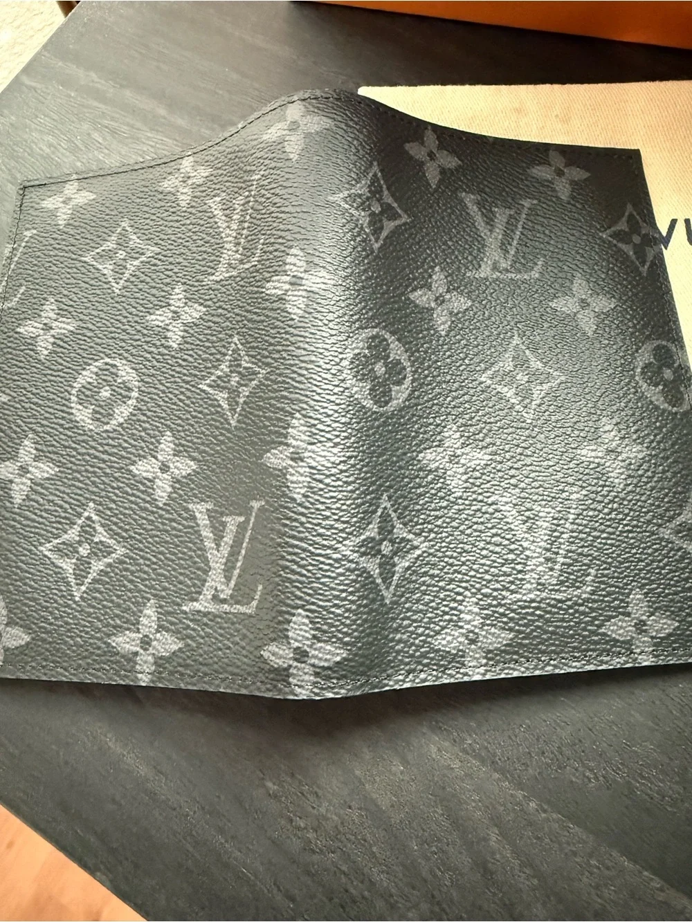 Louis Vuitton Monogram Eclipse Passport Holder - Picture 6 of 10